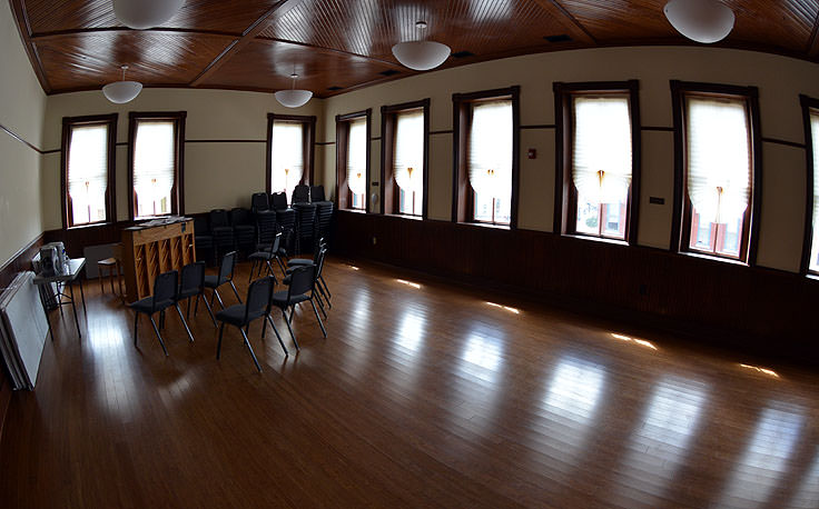 Classroom at Arts of the Albemarle Theater in Elizabeth City, NC