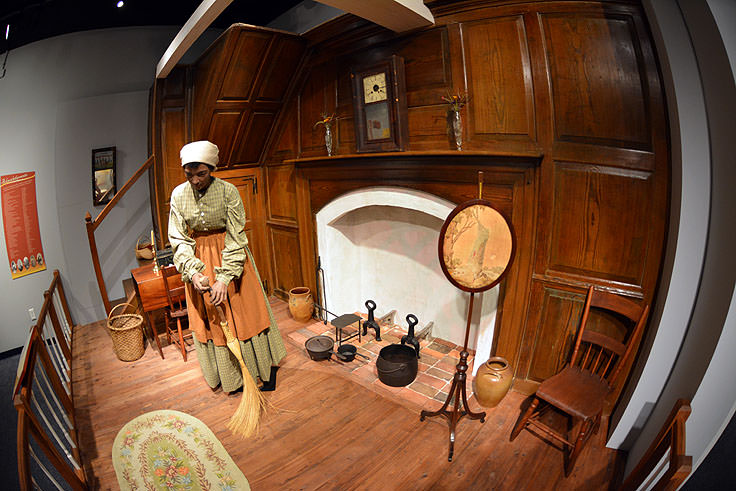 Exhibits at the Museum of the Albemarle in Elizabeth City, NC