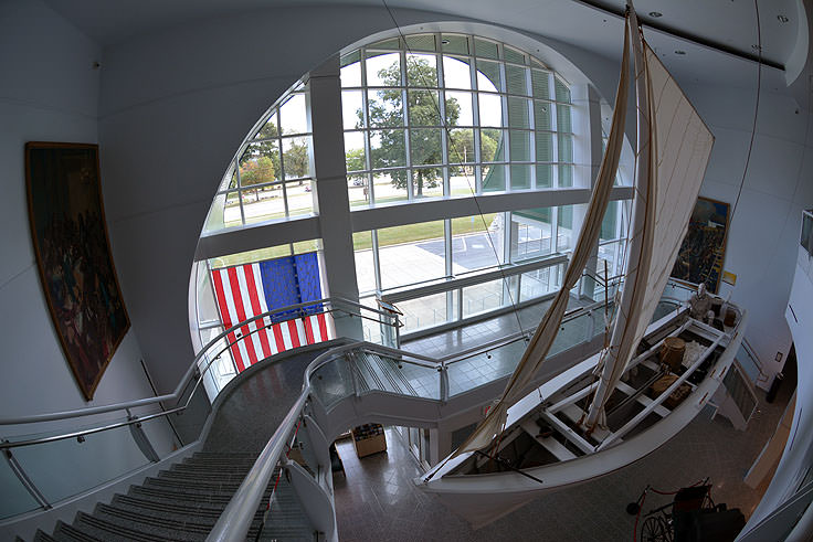 Exhibits at the Museum of the Albemarle in Elizabeth City, NC