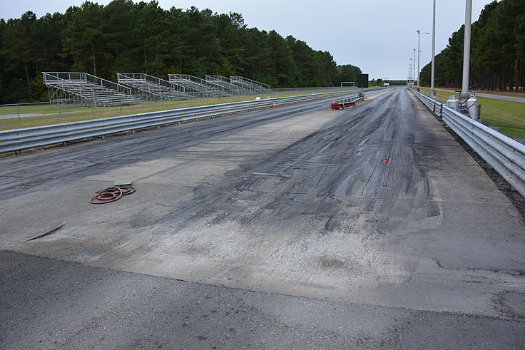 Northeast Dragway outside Hertford, NC